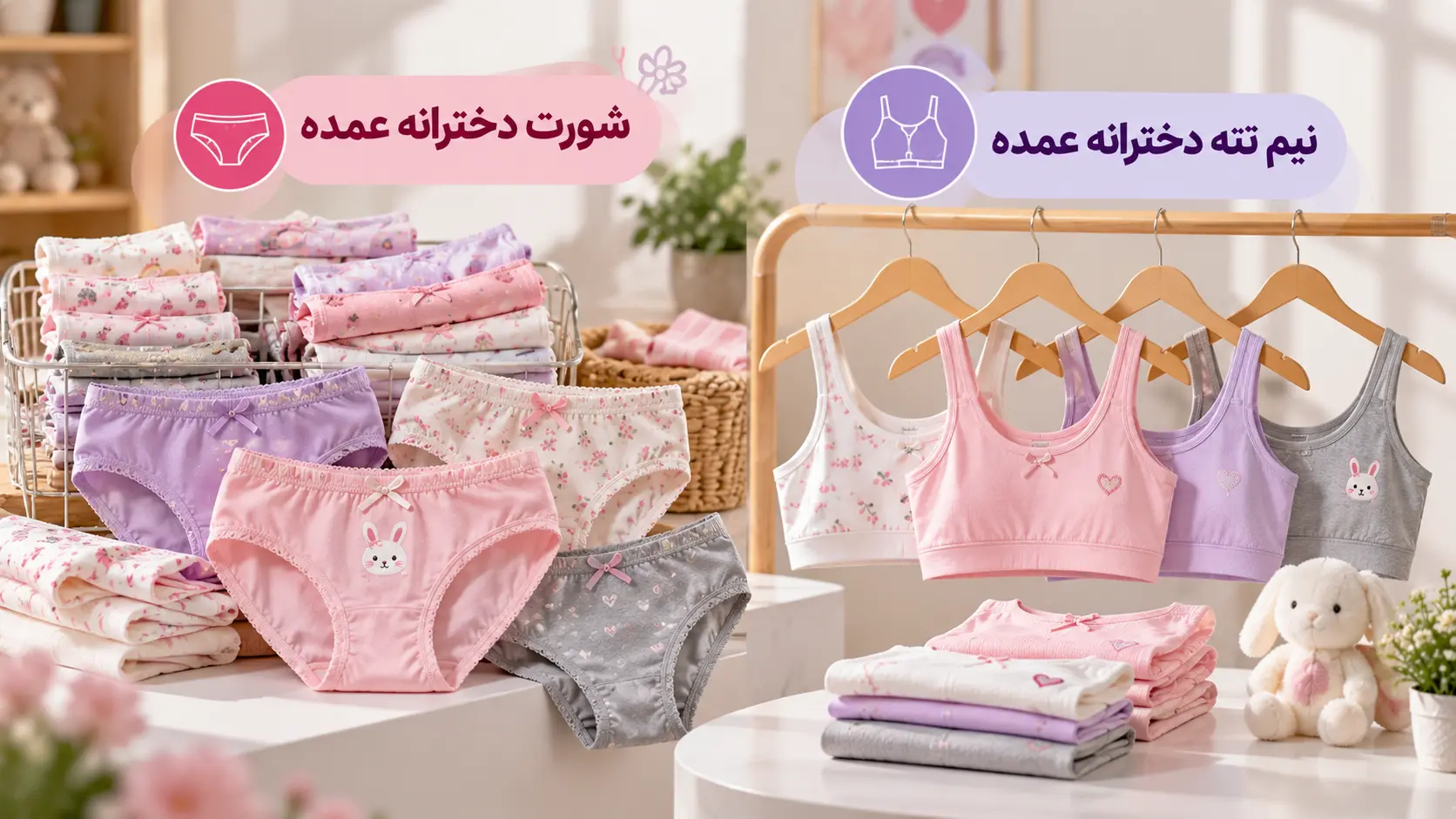 لباس زیر دخترانه عمده - لینک ویترین